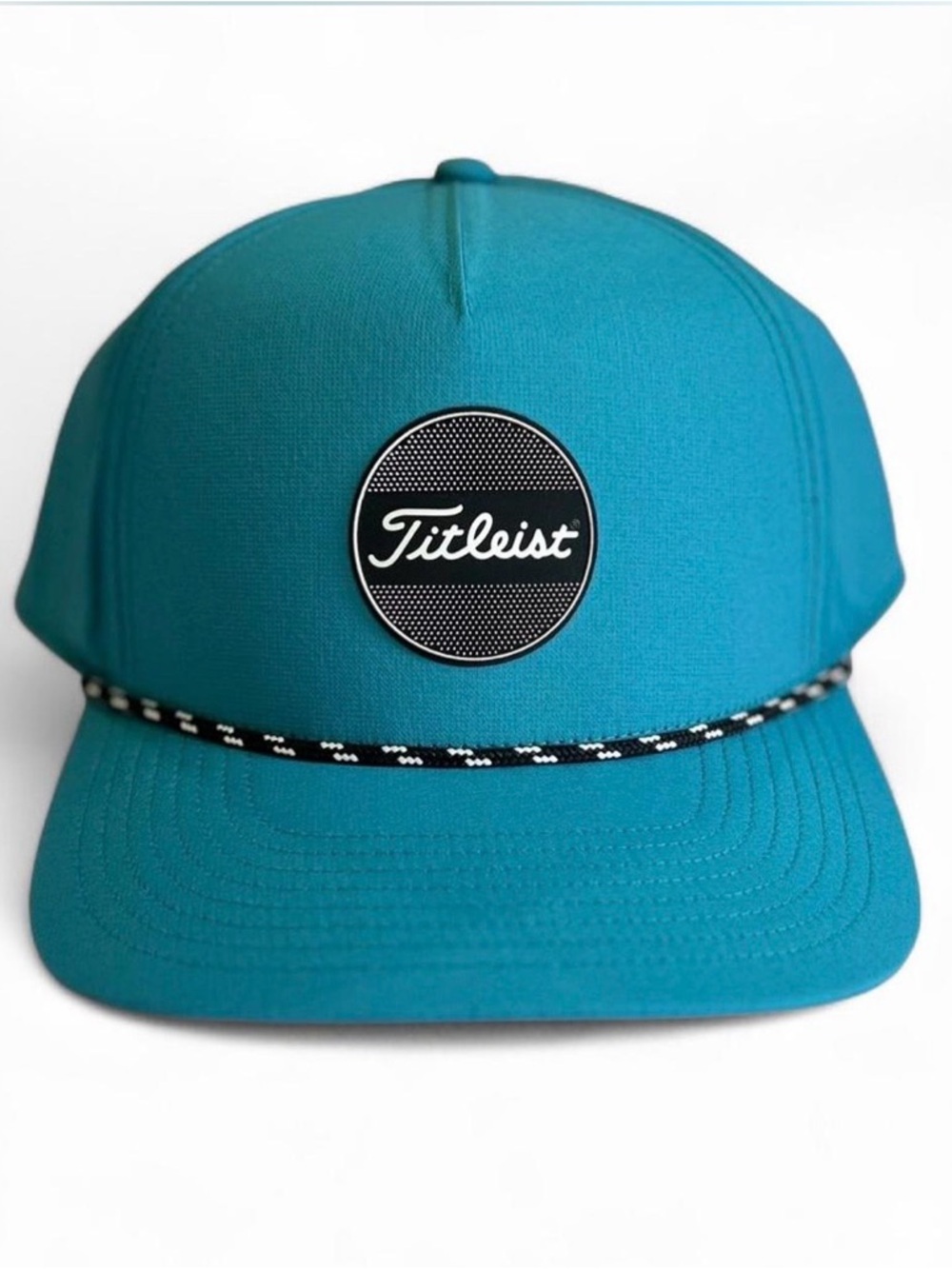NWT Titleist Turquoise Golf Men's Snapback Boardwalk Rope Hat OS